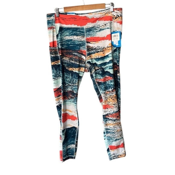 NWT Columbia Printed 7/8 Legging Windgates - Picture 4 of 15